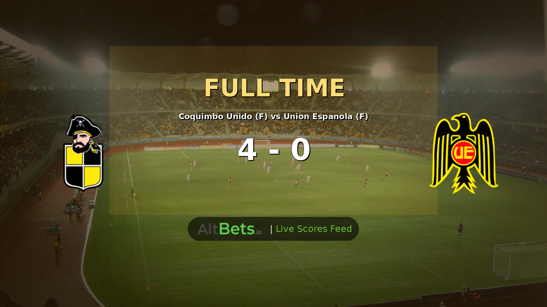 Coquimbo Unido (F) 4-0 Union Espanola (F): Dominant Home Win in Primera Division (F)