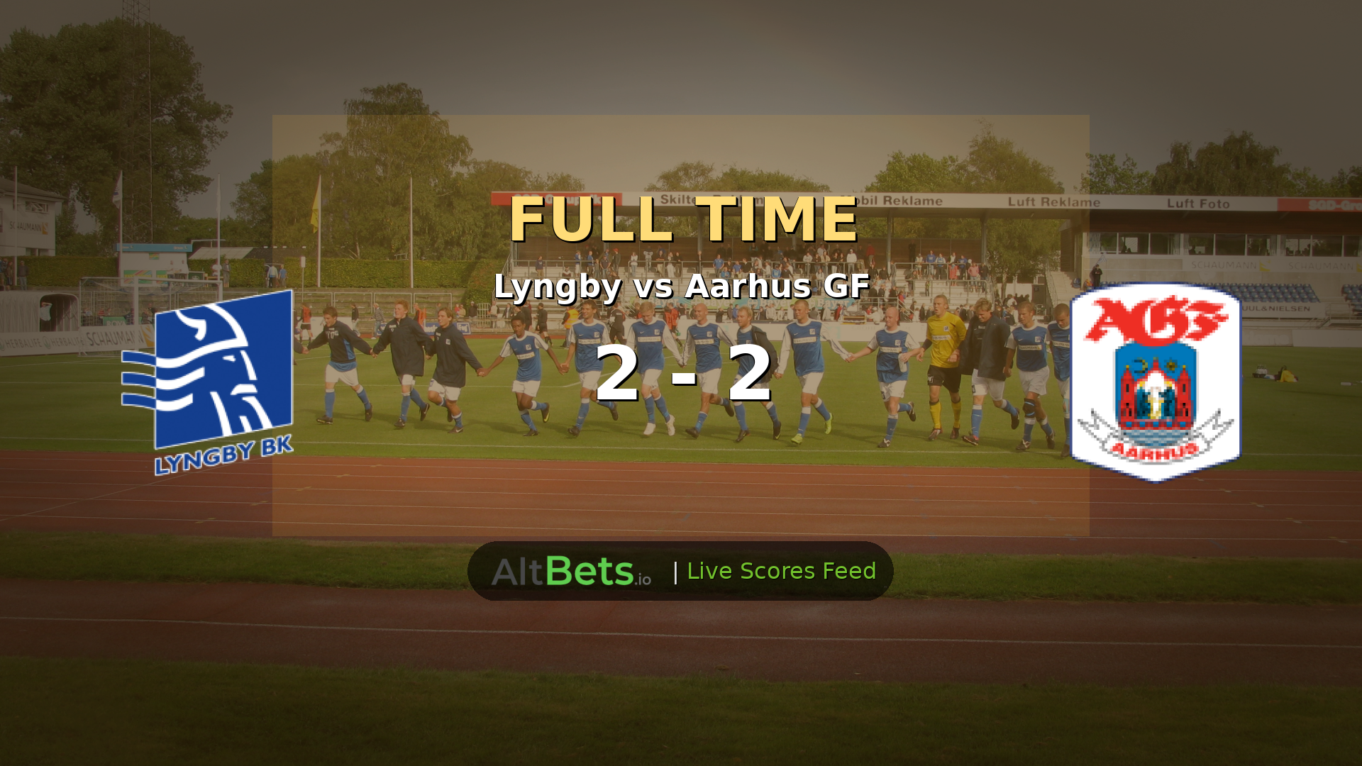 Lyngby 2-2 Aarhus GF: Superliga Ends All Square After Early Goal Rush