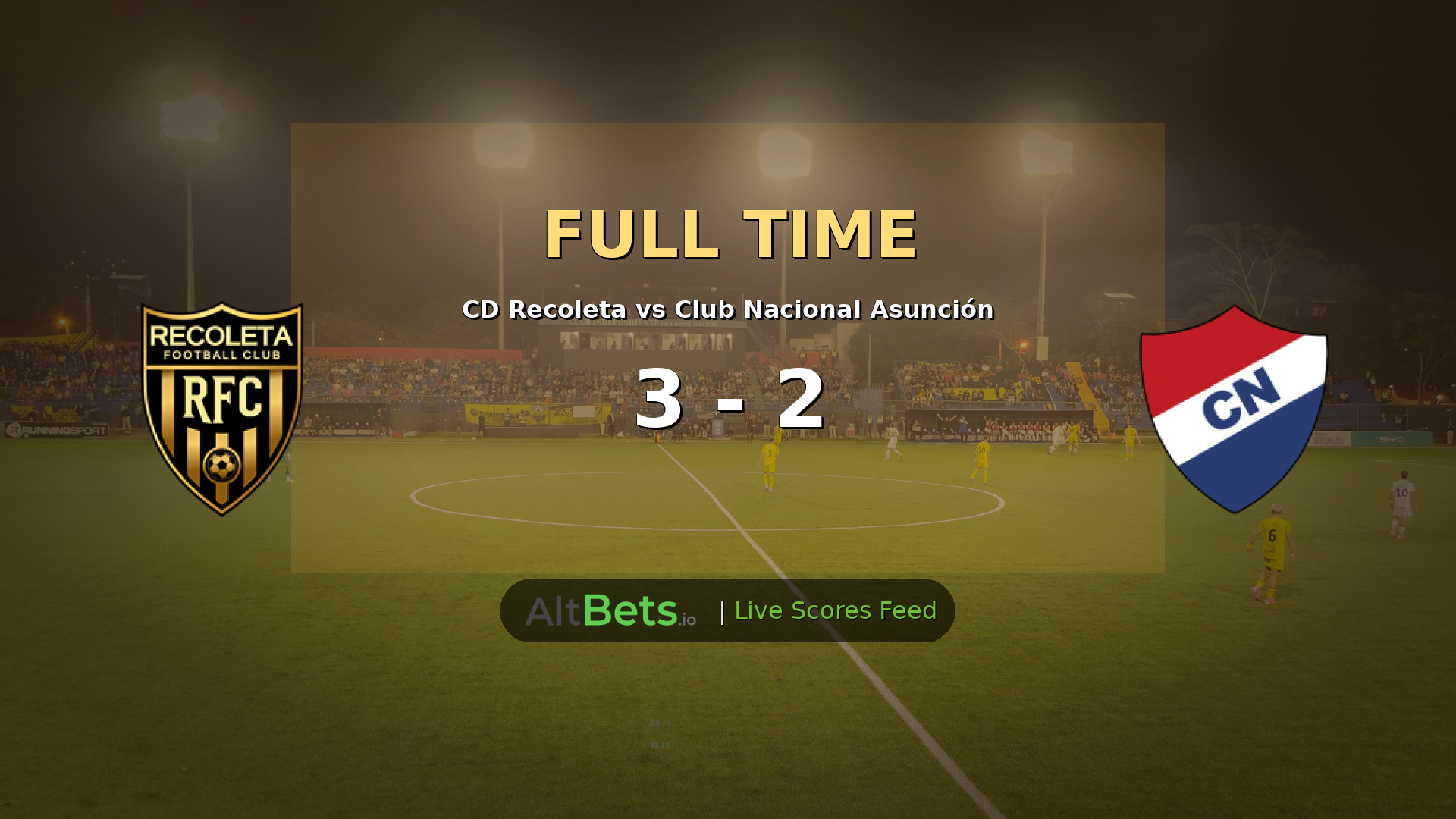 CD Recoleta 3-2 Club Nacional Asunción: Late Winner Seals Primera Division Thriller