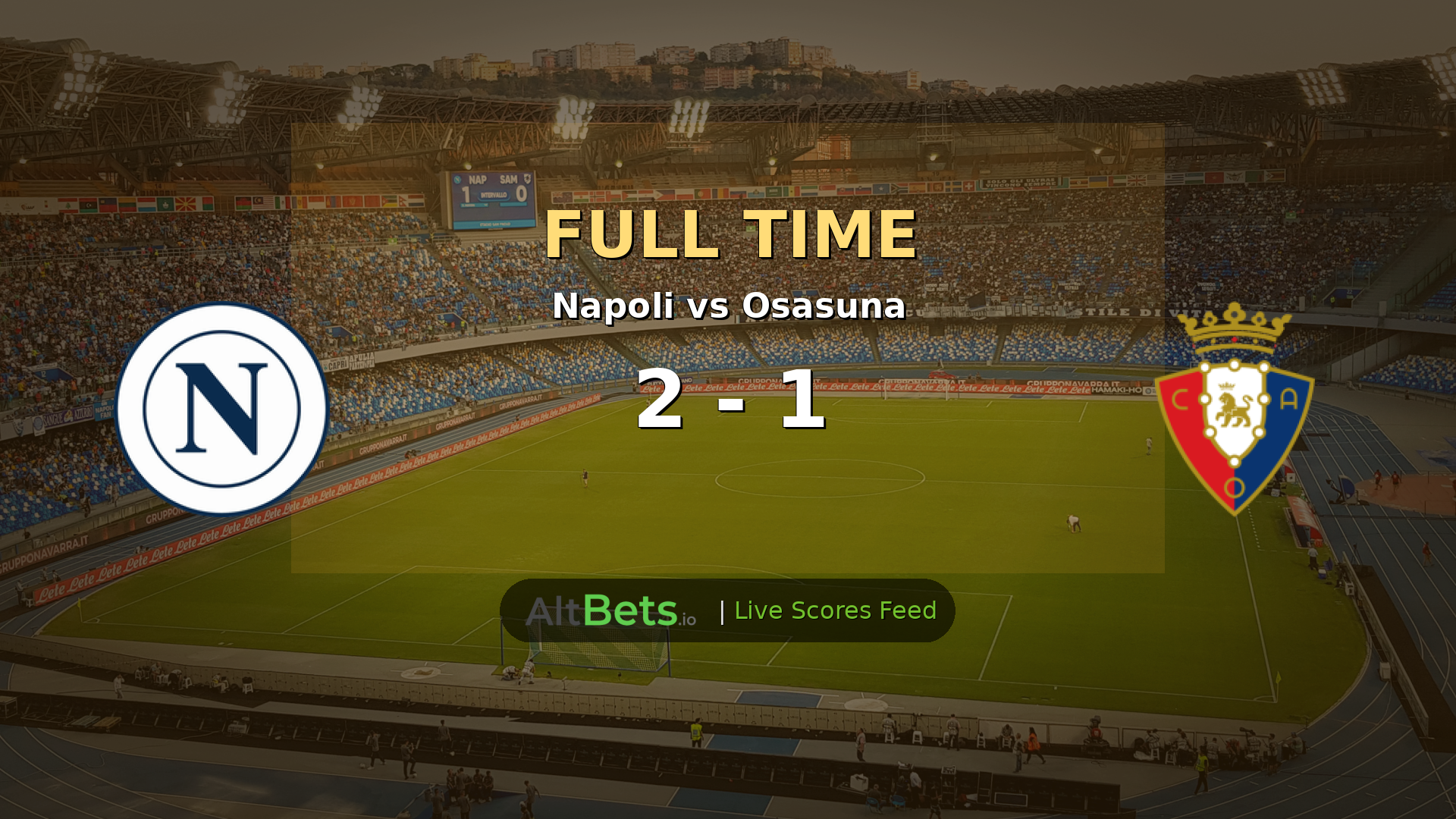 Napoli 2-1 Osasuna: Budimir Penalty Not Enough in Club Friendly