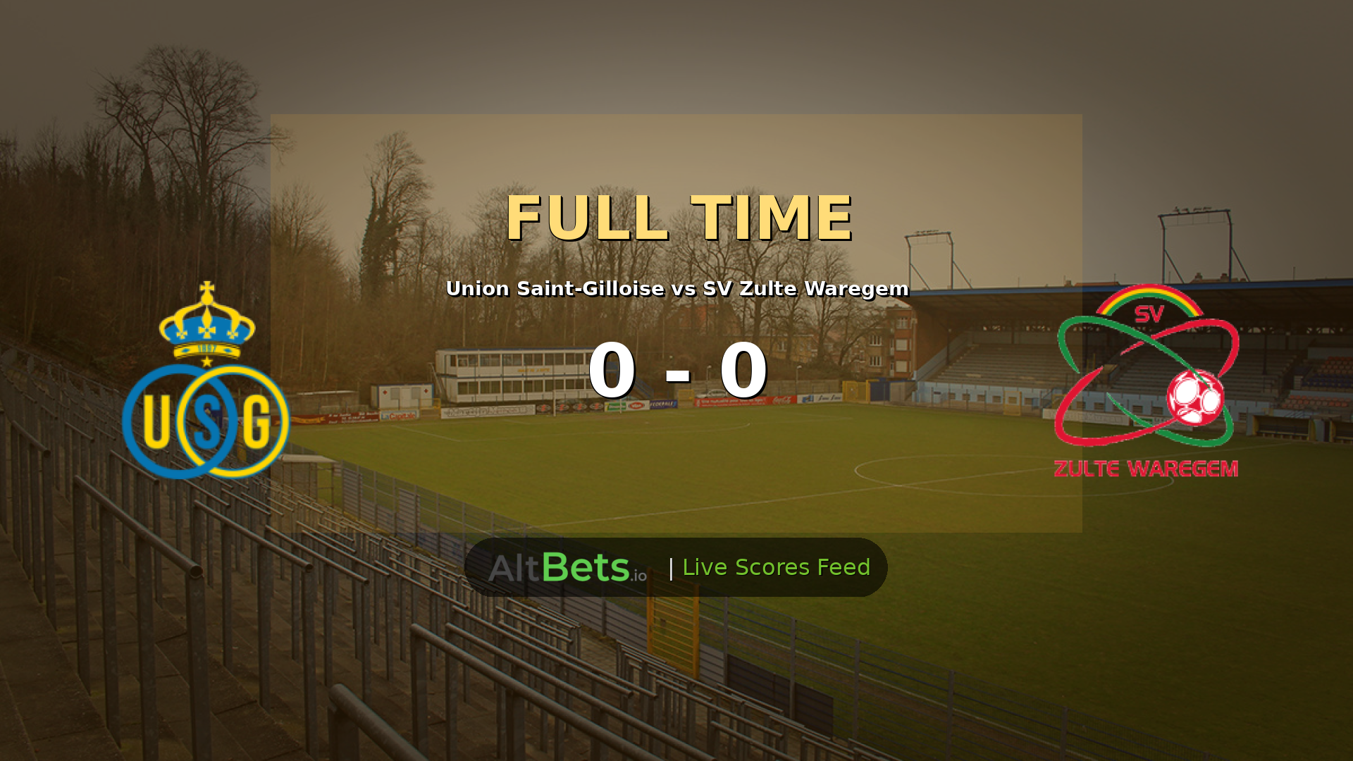 Union Saint-Gilloise 0-0 SV Zulte Waregem: Pro League Ends Goalless
